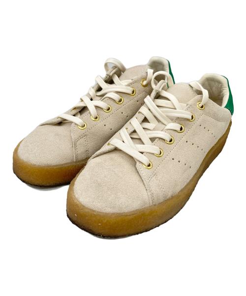 adidas（アディダス）adidas (アディダス) STAN SMITH CREPE YUKARI OTA アイボリー×グリーン サイズ:UK 5 1/2の古着・服飾アイテム