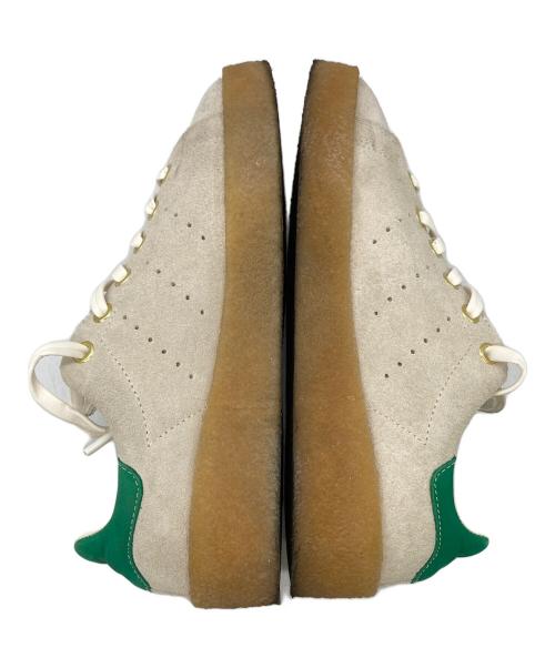 adidas（アディダス）adidas (アディダス) STAN SMITH CREPE YUKARI OTA アイボリー×グリーン サイズ:UK 5 1/2の古着・服飾アイテム