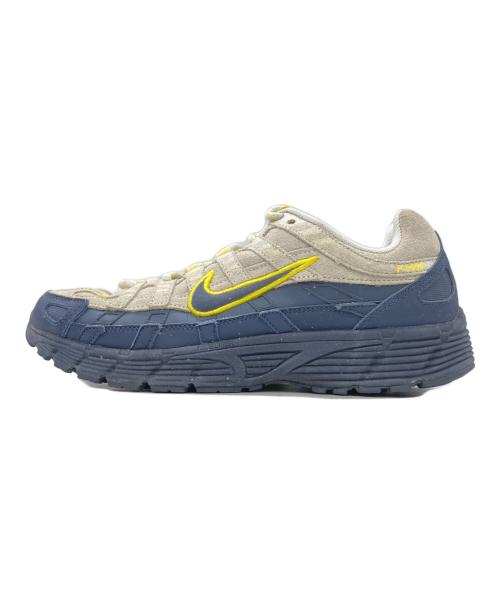 NIKE（ナイキ）NIKE (ナイキ) P-6000 ベージュ×イエロー×ブルー サイズ:US8.5の古着・服飾アイテム