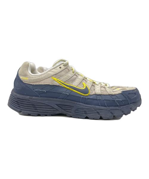 NIKE（ナイキ）NIKE (ナイキ) P-6000 ベージュ×イエロー×ブルー サイズ:US8.5の古着・服飾アイテム