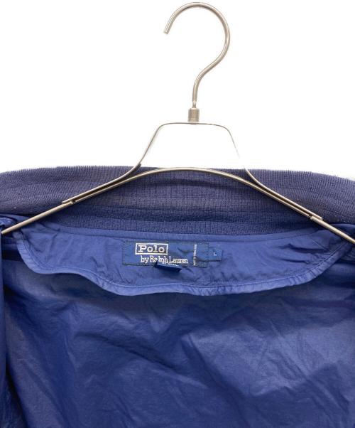 POLO RALPH LAUREN（ポロ・ラルフローレン）POLO RALPH LAUREN (ポロ・ラルフローレン) ボンバージャケット ネイビー サイズ:Ｌの古着・服飾アイテム