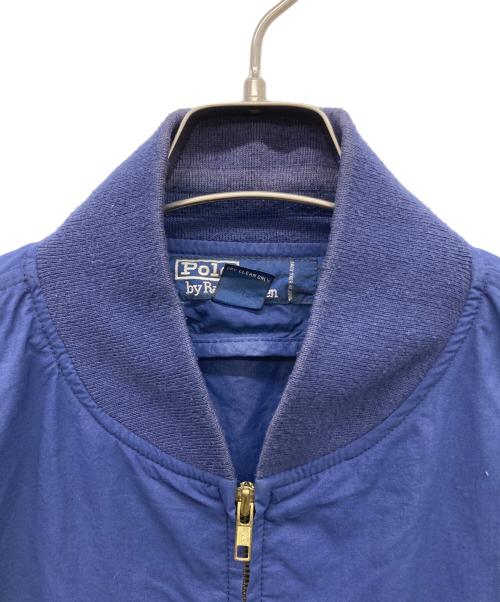 POLO RALPH LAUREN（ポロ・ラルフローレン）POLO RALPH LAUREN (ポロ・ラルフローレン) ボンバージャケット ネイビー サイズ:Ｌの古着・服飾アイテム