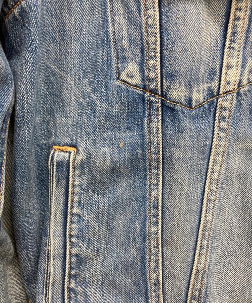 POLO RALPH LAUREN（ポロ・ラルフローレン）POLO RALPH LAUREN (ポロ・ラルフローレン) FLAG DENIM TRUCKER JACKET インディゴ サイズ:Mの古着・服飾アイテム