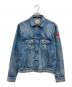 POLO RALPH LAUREN（ポロ・ラルフローレン）の古着「FLAG DENIM TRUCKER JACKET」｜インディゴ