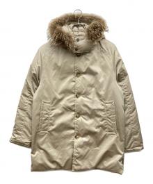 MONCLER（モンクレール）の古着「ダウンコート」｜ベージュ