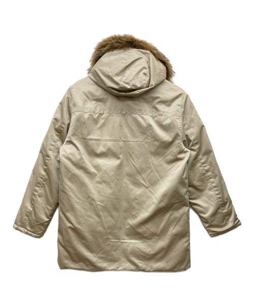 MONCLER（モンクレール）MONCLER (モンクレール) ダウンコート ベージュ サイズ:1の古着・服飾アイテム