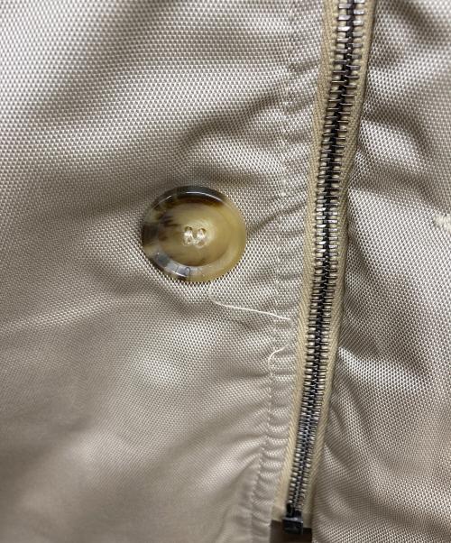 MONCLER（モンクレール）MONCLER (モンクレール) ダウンコート ベージュ サイズ:1の古着・服飾アイテム
