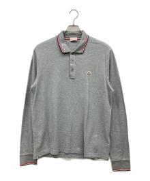MONCLER（モンクレール）の古着「ポロシャツ」｜グレー