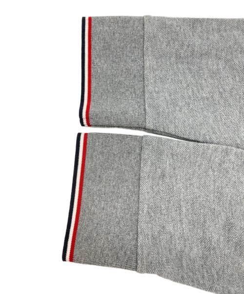MONCLER（モンクレール）MONCLER (モンクレール) ポロシャツ グレー サイズ:XLの古着・服飾アイテム