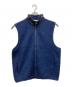 nanamica（ナナミカ）の古着「Zip-Up Mohair Vest」｜ネイビー