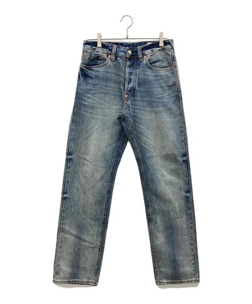 EVISU（エヴィス）EVISU (エヴィス) ダイコックプリント バギーフィットジーンズ インディゴ サイズ:W30×L34（76cm)の古着・服飾アイテム