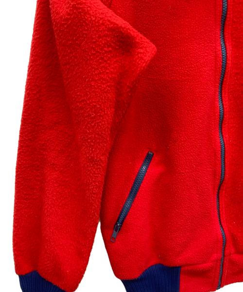 Patagonia（パタゴニア）Patagonia (パタゴニア) 80s フリースジャケット デカタグ レッド サイズ:Mの古着・服飾アイテム