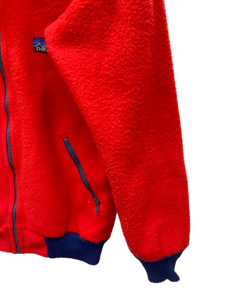 Patagonia（パタゴニア）Patagonia (パタゴニア) 80s フリースジャケット デカタグ レッド サイズ:Mの古着・服飾アイテム