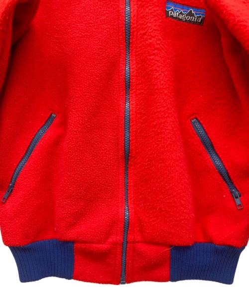 Patagonia（パタゴニア）Patagonia (パタゴニア) 80s フリースジャケット デカタグ レッド サイズ:Mの古着・服飾アイテム