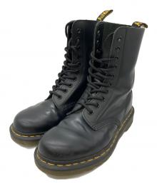 Dr.Martens（ドクターマーチン）の古着「10ホールブーツ」｜ブラック