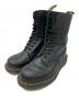 Dr.Martens（ドクターマーチン）の古着「10ホールブーツ」｜ブラック