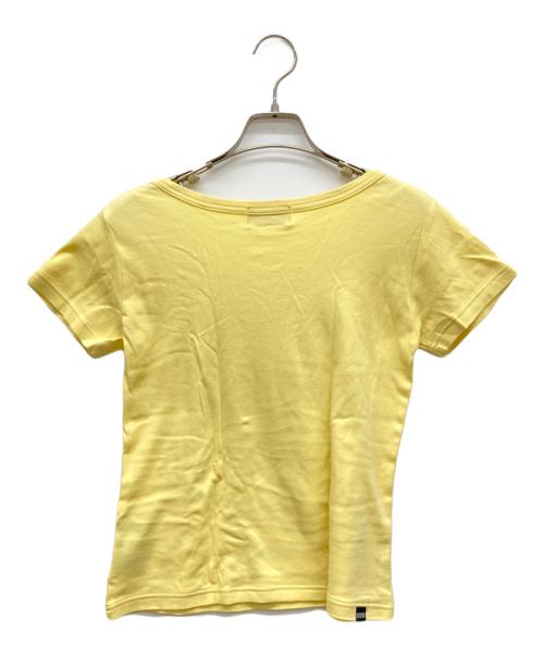 Hysteric Glamour（ヒステリックグラマー）Hysteric Glamour (ヒステリックグラマー) HYSTERIC LOVE チビTシャツ イエロー サイズ:FREEの古着・服飾アイテム