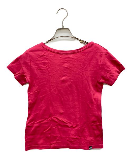 Hysteric Glamour（ヒステリックグラマー）Hysteric Glamour (ヒステリックグラマー) SMOKING GIRL チビTシャツ ピンク サイズ:FREEの古着・服飾アイテム