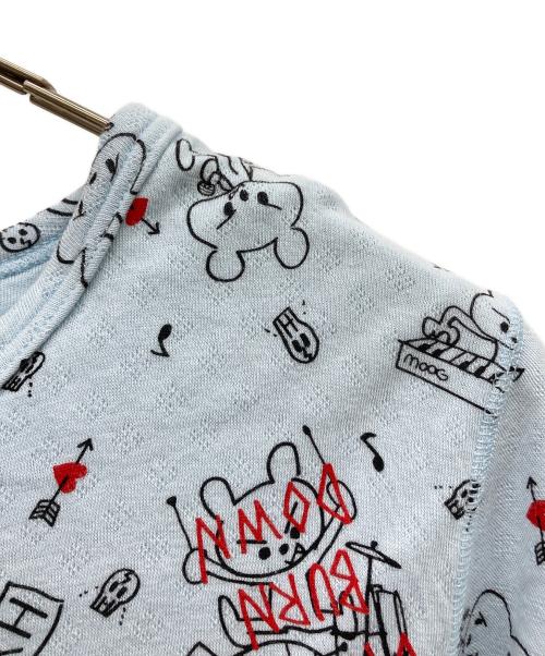 Hysteric Glamour（ヒステリックグラマー）Hysteric Glamour (ヒステリックグラマー) DREAMS BURN DOWN柄 スウェット スカイブルー サイズ:FREEの古着・服飾アイテム