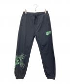 Hysteric Glamourヒステリックグラマー）の古着「HYS SWASH LOGO トラックパンツ」｜ブラック