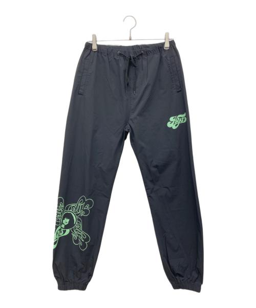 Hysteric Glamour（ヒステリックグラマー）Hysteric Glamour (ヒステリックグラマー) HYS SWASH LOGO トラックパンツ ブラック サイズ:Sの古着・服飾アイテム