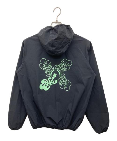 Hysteric Glamour（ヒステリックグラマー）Hysteric Glamour (ヒステリックグラマー) HYS SWASH LOGO パッカブルフーデッドブルゾン ブラック サイズ:Sの古着・服飾アイテム