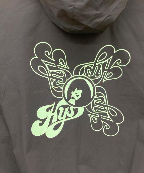 Hysteric Glamour（ヒステリックグラマー）Hysteric Glamour (ヒステリックグラマー) HYS SWASH LOGO パッカブルフーデッドブルゾン ブラック サイズ:Sの古着・服飾アイテム