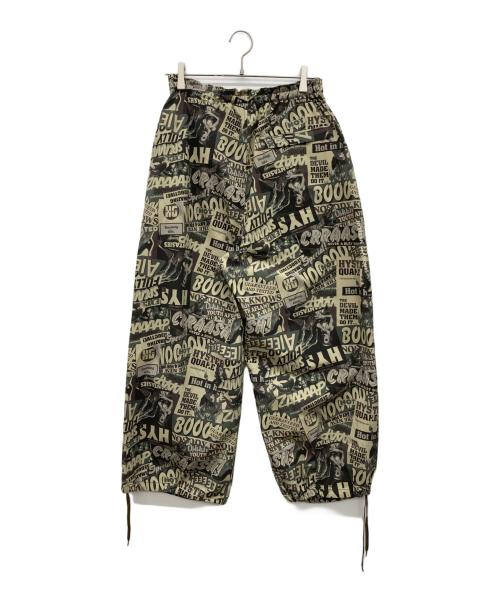 Hysteric Glamour（ヒステリックグラマー）Hysteric Glamour (ヒステリックグラマー) FULLY HYSTERIC CAMO柄 HYS LOGOスノーパンツ カーキ サイズ:FREEの古着・服飾アイテム