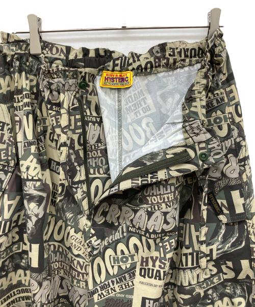 Hysteric Glamour（ヒステリックグラマー）Hysteric Glamour (ヒステリックグラマー) FULLY HYSTERIC CAMO柄 HYS LOGOスノーパンツ カーキ サイズ:FREEの古着・服飾アイテム