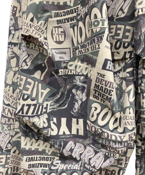 Hysteric Glamour（ヒステリックグラマー）Hysteric Glamour (ヒステリックグラマー) FULLY HYSTERIC CAMO柄 HYS LOGOスノーパンツ カーキ サイズ:FREEの古着・服飾アイテム