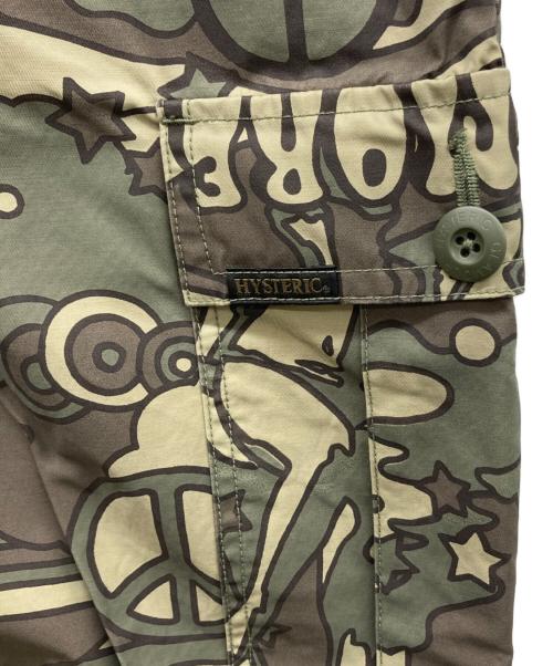 Hysteric Glamour（ヒステリックグラマー）Hysteric Glamour (ヒステリックグラマー) ニータックミリタリーパンツ カーキ サイズ:Sの古着・服飾アイテム