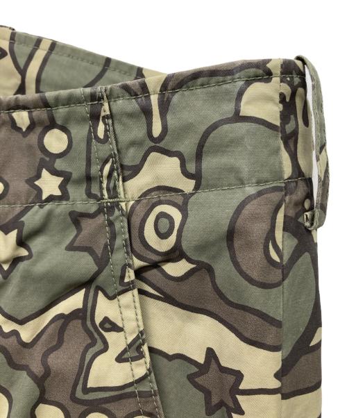 Hysteric Glamour（ヒステリックグラマー）Hysteric Glamour (ヒステリックグラマー) ニータックミリタリーパンツ カーキ サイズ:Sの古着・服飾アイテム