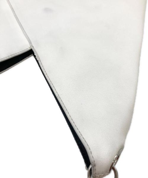 MM6 Maison Margiela（エムエムシックスメゾンマルジェラ）MM6 Maison Margiela (エムエムシックスメゾンマルジェラ) ジャパニーズチェーントートバッグ ホワイトの古着・服飾アイテム