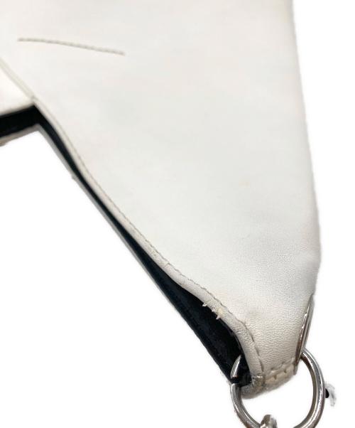 MM6 Maison Margiela（エムエムシックスメゾンマルジェラ）MM6 Maison Margiela (エムエムシックスメゾンマルジェラ) ジャパニーズチェーントートバッグ ホワイトの古着・服飾アイテム