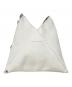 MM6 Maison Margiela (エムエムシックスメゾンマルジェラ) ジャパニーズチェーントートバッグ ホワイト：16000円
