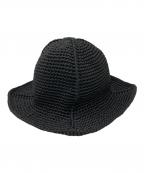kijima takayukiキジマタカユキ）の古着「TULIP HAT」｜ブラック