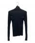 AURALEE (オーラリー) SUPER HIGH GAUGE SHEER RIB TURTLE NECK L/S TEE ブラック サイズ:1：10000円