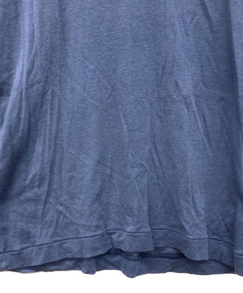 AURALEE（オーラリー）AURALEE (オーラリー) SUPER HIGH GAUGE SHEER RIB TURTLE NECK L/S TEE ネイビー サイズ:1の古着・服飾アイテム