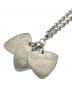 Hysteric Glamour（ヒステリックグラマー）の古着「woman on skull pick ネックレス」｜シルバー