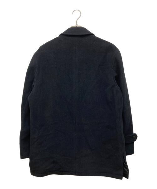 LANVIN（ランバン）LANVIN (ランバン) カシミヤ混ステンカラーコート ブラック サイズ:R46の古着・服飾アイテム
