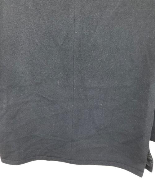LANVIN（ランバン）LANVIN (ランバン) カシミヤ混ステンカラーコート ブラック サイズ:R46の古着・服飾アイテム