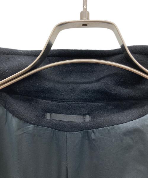 LANVIN（ランバン）LANVIN (ランバン) カシミヤ混ステンカラーコート ブラック サイズ:R46の古着・服飾アイテム