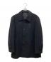 LANVIN（ランバン）の古着「カシミヤ混ステンカラーコート」｜ブラック