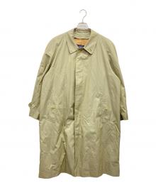 BURBERRY（バーバリー）の古着「ノバチェックライナー付ステンカラーコート」｜ベージュ