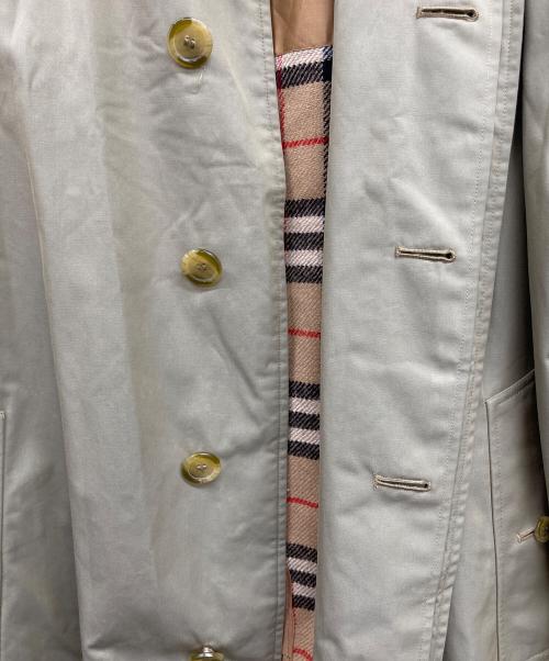 BURBERRY（バーバリー）BURBERRY (バーバリー) ノバチェックライナー付ステンカラーコート ベージュ サイズ:46の古着・服飾アイテム