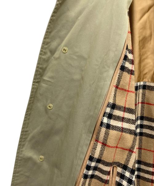 BURBERRY（バーバリー）BURBERRY (バーバリー) ノバチェックライナー付ステンカラーコート ベージュ サイズ:46の古着・服飾アイテム