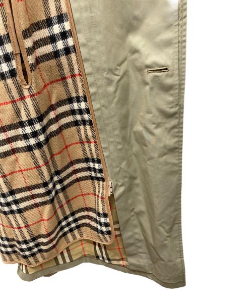 BURBERRY（バーバリー）BURBERRY (バーバリー) ノバチェックライナー付ステンカラーコート ベージュ サイズ:46の古着・服飾アイテム