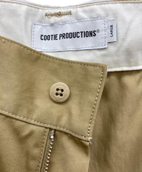 COOTIE PRODUCTIONS（クーティープロダクツ）COOTIE PRODUCTIONS (クーティープロダクツ) ナイロンパンツ ベージュ サイズ:Ｌの古着・服飾アイテム
