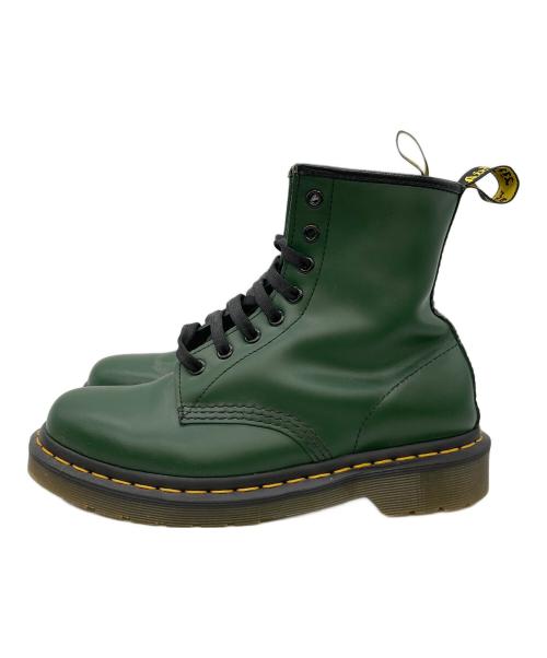 Dr.Martens（ドクターマーチン）Dr.Martens (ドクターマーチン) 8ホールブーツ グリーン サイズ:UK5の古着・服飾アイテム