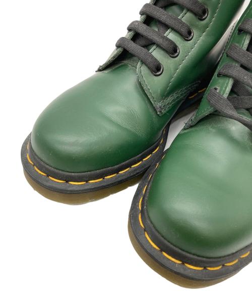 Dr.Martens（ドクターマーチン）Dr.Martens (ドクターマーチン) 8ホールブーツ グリーン サイズ:UK5の古着・服飾アイテム